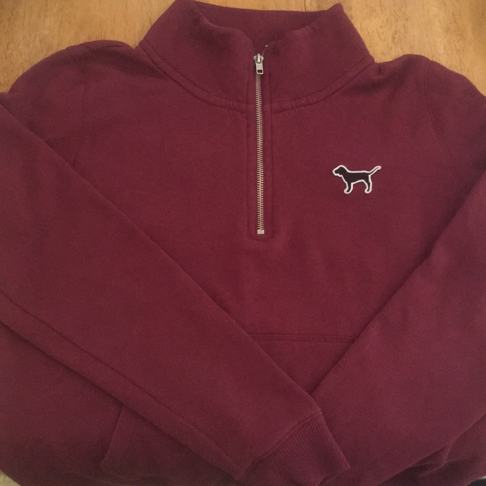 Victoria’s Secret PINK half zip sweatshirt